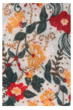 Vintage Charm Wool Scarf - Multi Coloured