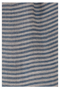 Serene Stride Stripes Wool Scarf - Beige Blue | SVEŽElife
