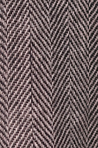 Shadow Blocks Herringbone Wool Scarf - Black Grey | SVEŽElife