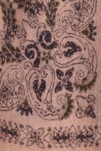 Starlight Paisley Print Wool Scarf - Off-white | SVEŽElife