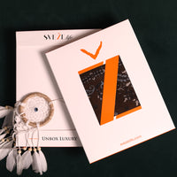 Starlight Paisley Print Wool Scarf - Wood-brown | SVEŽElife