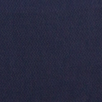 Novelty Chevron Weave Two Tone Merino Wool Scarf - Navy Grey