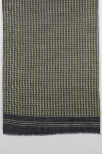 Jazzy Waves Fine Wool Scarf – Green Yellow | SVEŽElife