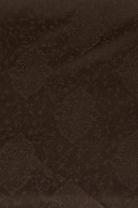 Paisley Jacquard Weave Cashmere Wool Scarf - Brown